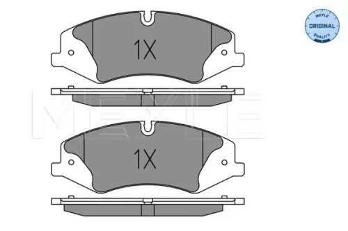 MEYLE Brake Pad Set, disc brake (0252502119)