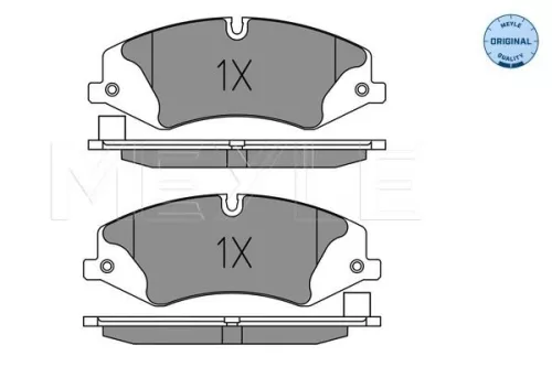 MEYLE Brake Pad Set, disc brake (0252502119)