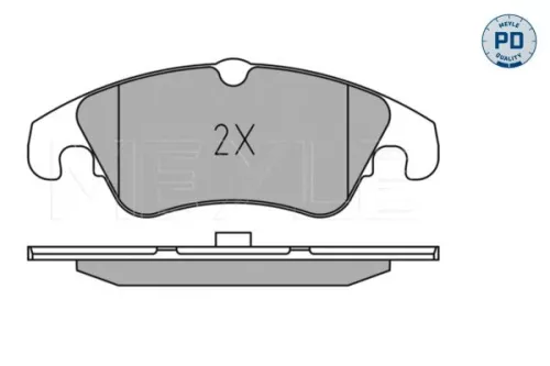 MEYLE Brake Pad Set, disc brake (0252474319/PD)