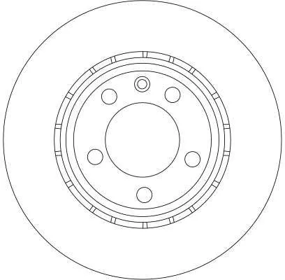 TRW Brake Disc (DF4275S)