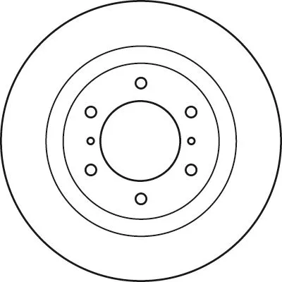 TRW Brake Disc (DF4943S)