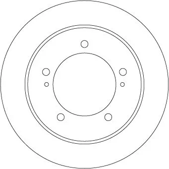 TRW Brake Disc (DF7839)