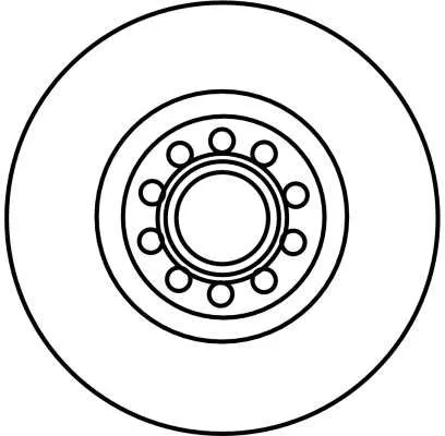 TRW Brake Disc (DF4262S)