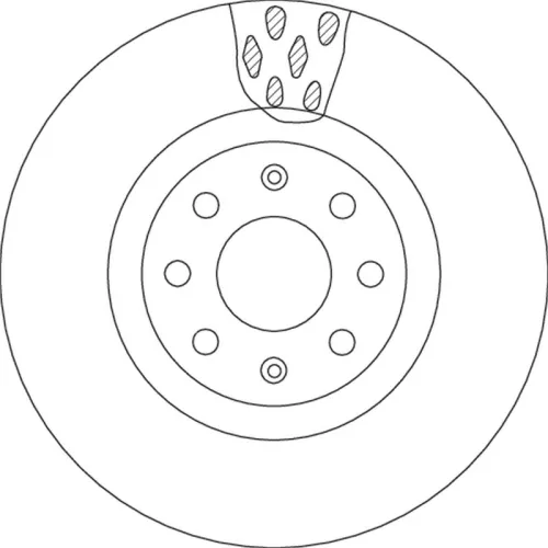 TRW Brake Disc (DF4737)