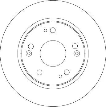 TRW Brake Disc (DF4837)