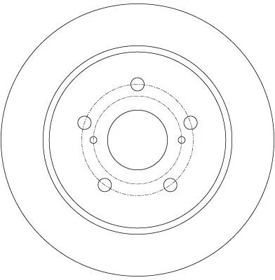 TRW Brake Disc (DF6173)