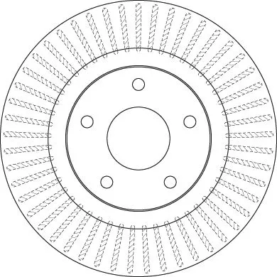 TRW Brake Disc (DF6533)