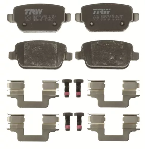 TRW Brake Pad Set, disc brake (GDB1708)