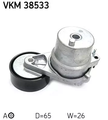 SKF Belt Tensioner, V-ribbed belt (VKM38533)