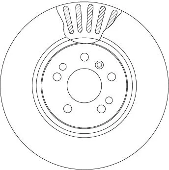 TRW Brake Disc (DF4471S)