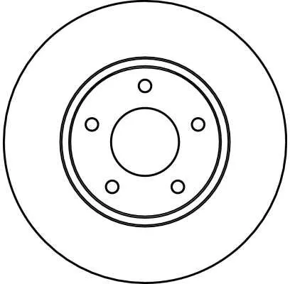 TRW Brake Disc (DF4095)