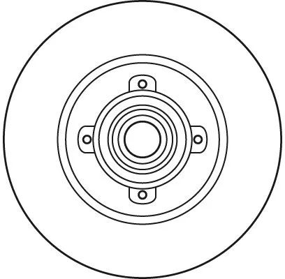 TRW Brake Disc (DF6042BS)