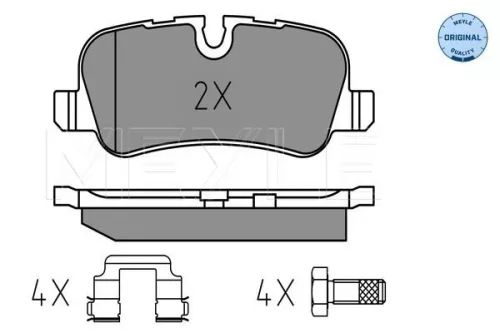 MEYLE Brake Pad Set, disc brake (0252419217)
