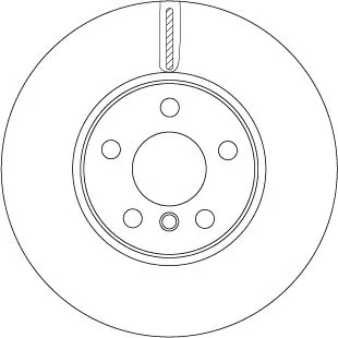 TRW Brake Disc (DF6747S)