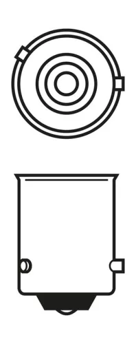 BOSCH Bulb, direction indicator (1987301025)