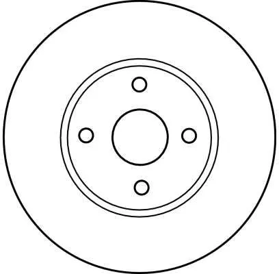 TRW Brake Disc (DF4121)