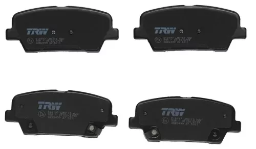 TRW Brake Pad Set, disc brake (GDB3499)