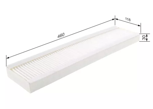 BOSCH Filter, cabin air (1987432082)