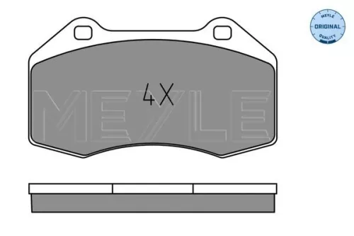 MEYLE Brake Pad Set, disc brake (0252416215)