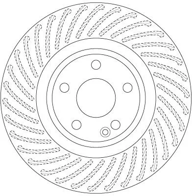 TRW Brake Disc (DF6631)