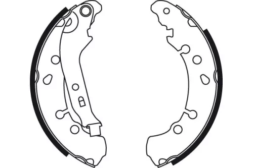 TRW Brake Shoe Set (GS8778)