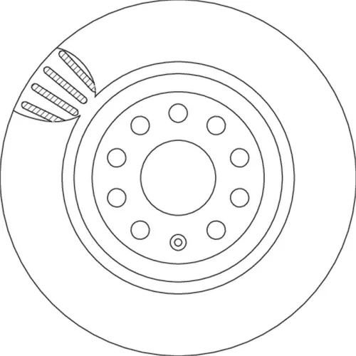 TRW Brake Disc (DF4754)
