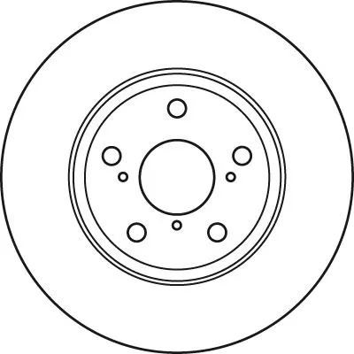 TRW Brake Disc (DF4939S)