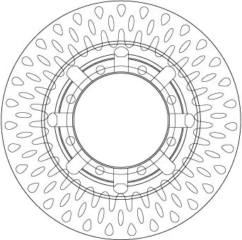 TRW Brake Disc (DF6335S)