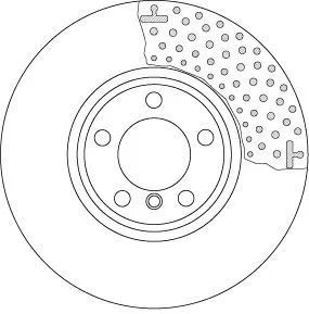 TRW Brake Disc (DF6603S)