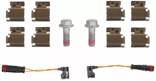 TRW Brake Pad Set, disc brake (GDB1697)