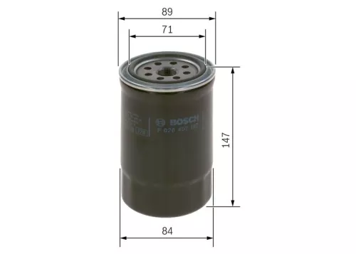 BOSCH Oil Filter (F026407187)