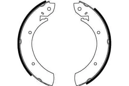 TRW Brake Shoe Set (GS6181)