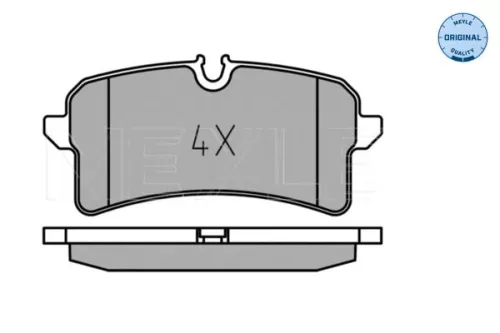 MEYLE Brake Pad Set, disc brake (0252464317)