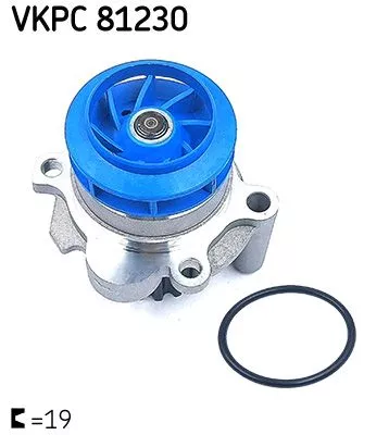 SKF Water Pump, engine cooling (VKPC81230)