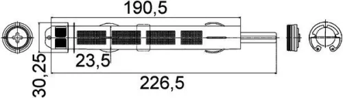 MAHLE Dryer, air conditioning (AD289000P)