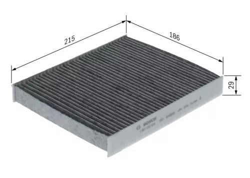 BOSCH Filter, cabin air (1987435590)