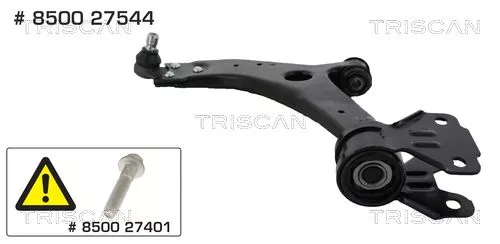 Control/Trailing Arm, wheel suspension