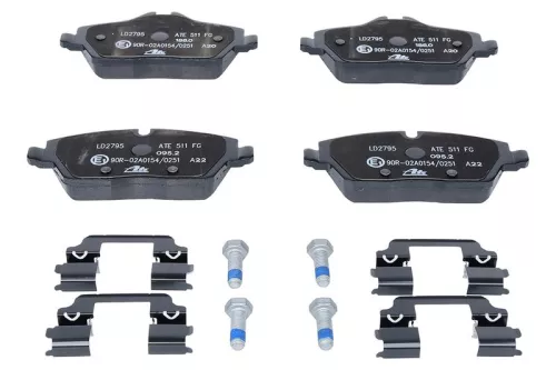 ATE Brake Pad Set, disc brake (13.0470-2795.2)