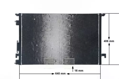 MAHLE Condenser, air conditioning (AC294000S)