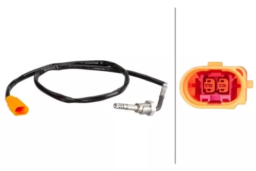 Sensor, exhaust gas temperature