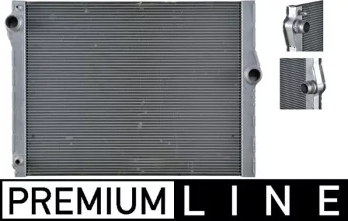 Radiator, engine cooling