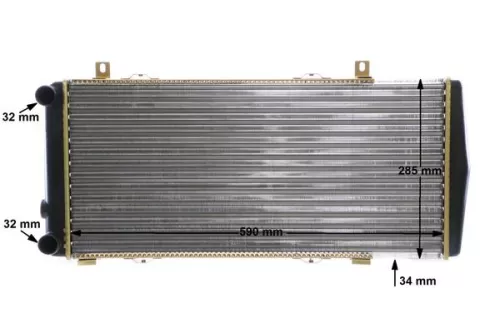 MAHLE Radiator, engine cooling (CR1513000S)