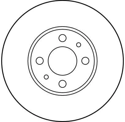 TRW Brake Disc (DF2734)