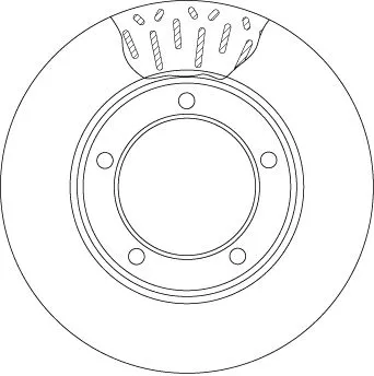 TRW Brake Disc (DF4506)