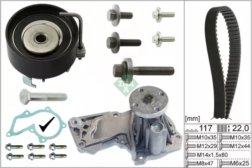 Water Pump & Timing Belt Kit
