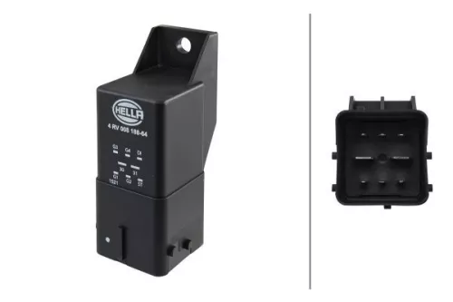 Relay, glow plug system