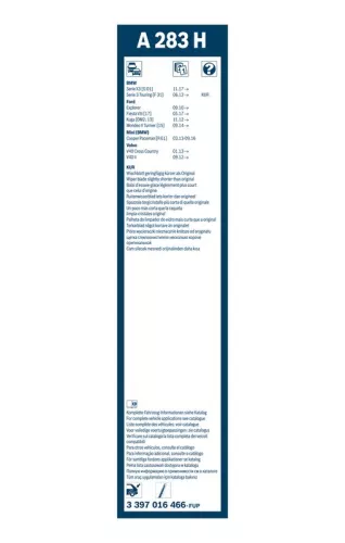 BOSCH Wiper Blade (3397016466)