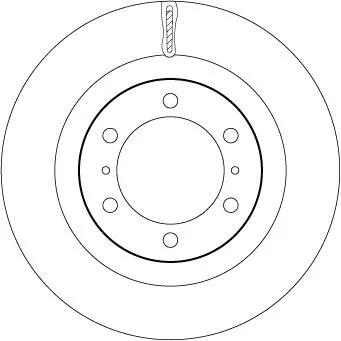 TRW Brake Disc (DF7880S)