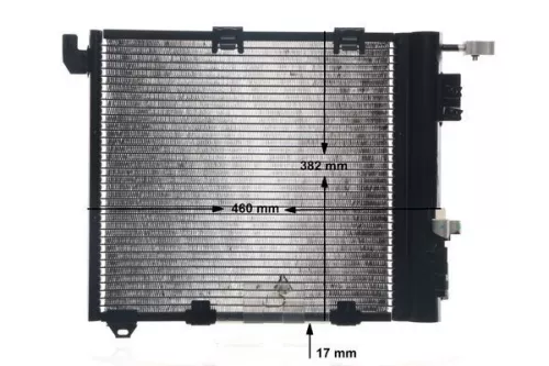 MAHLE Condenser, air conditioning (AC349000S)