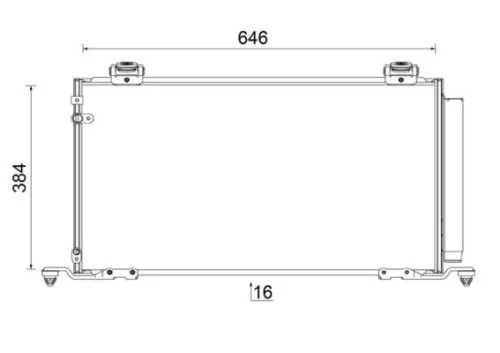 Condenser, air conditioning